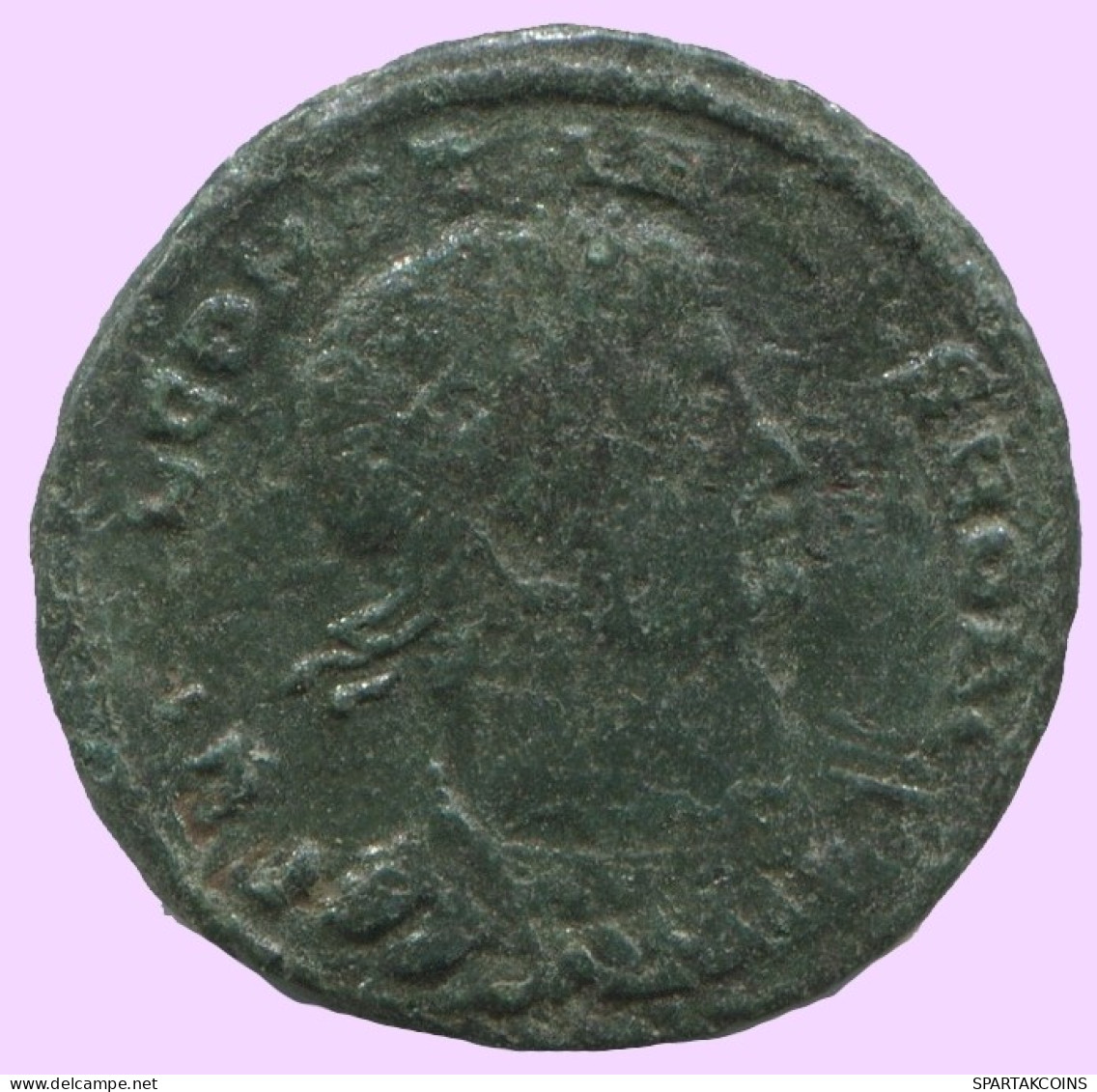 LATE ROMAN EMPIRE Follis Ancient Authentic Roman Coin 2.1g/17mm #ANT2105.7.U.A - La Caduta Dell'Impero Romano (363 / 476)