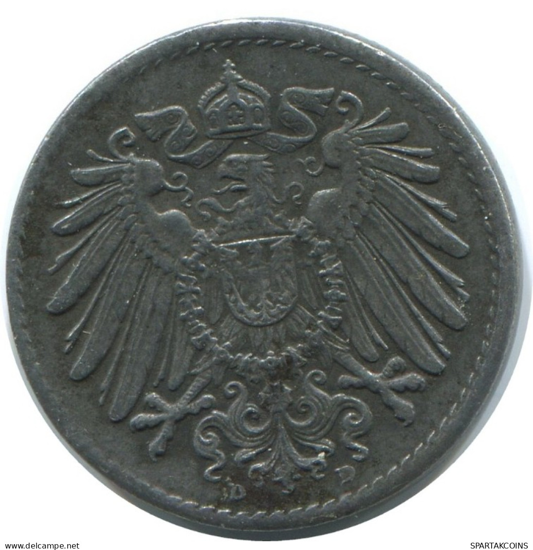 5 PFENNIG 1921 D ALLEMAGNE Pièce GERMANY #AE291.F.A - 5 Renten- & 5 Reichspfennig