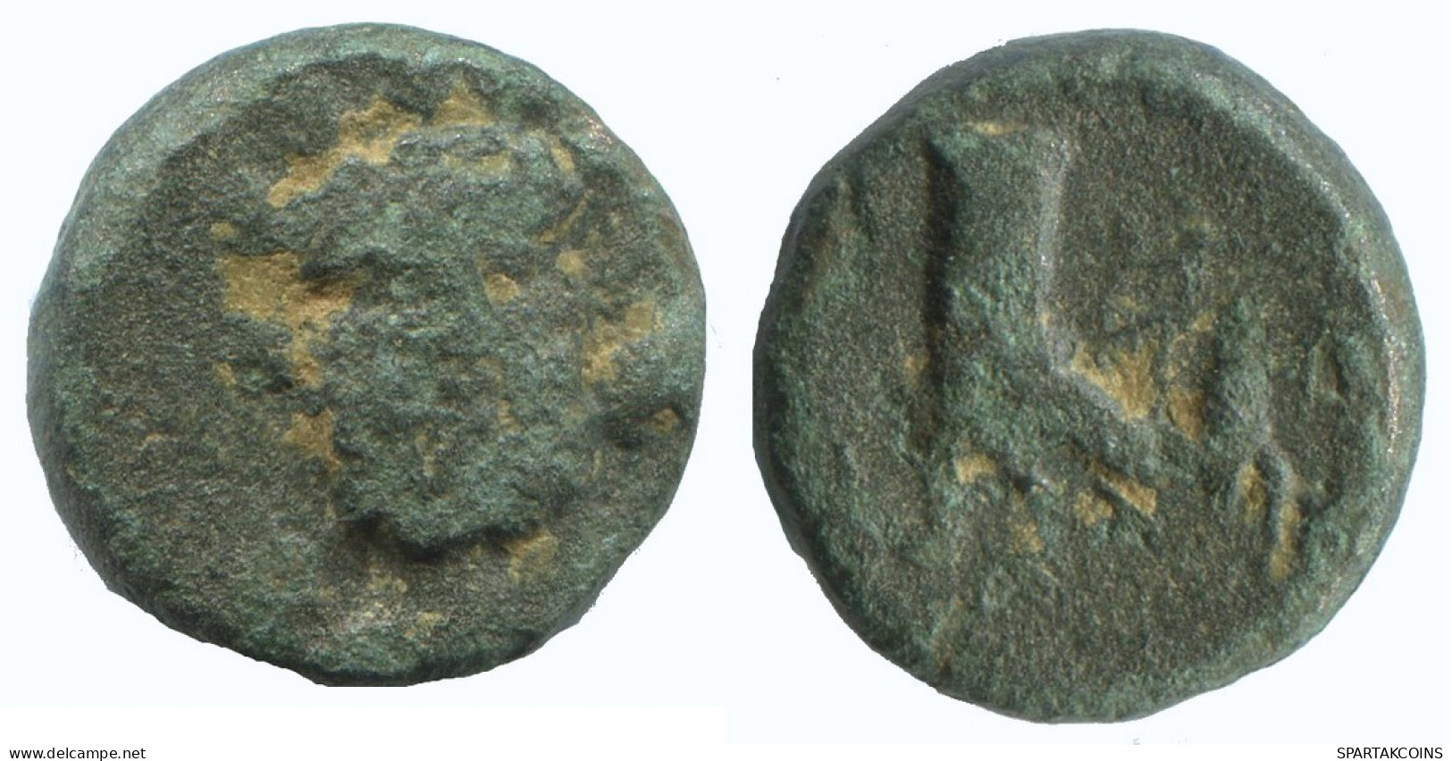 Authentique Original GREC ANCIEN Pièce 2.5g/13mm #NNN1457.9.F.A - Griechische Münzen