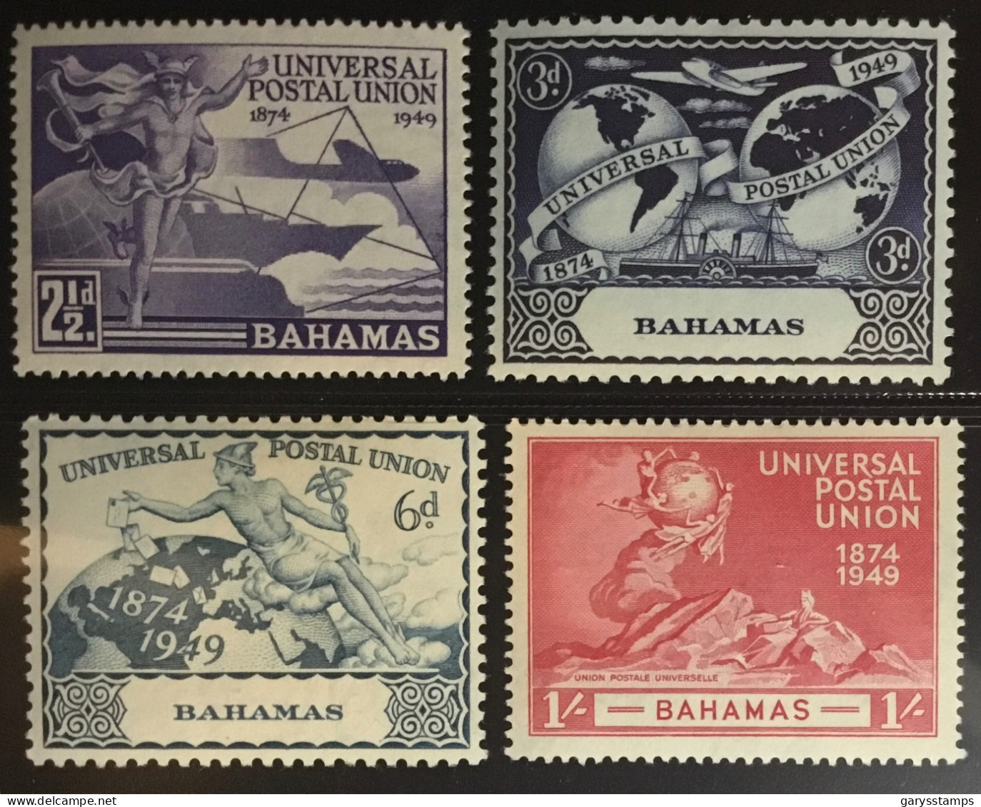 Bahamas 1949 UPU MNH - 1859-1963 Kolonie Van De Kroon