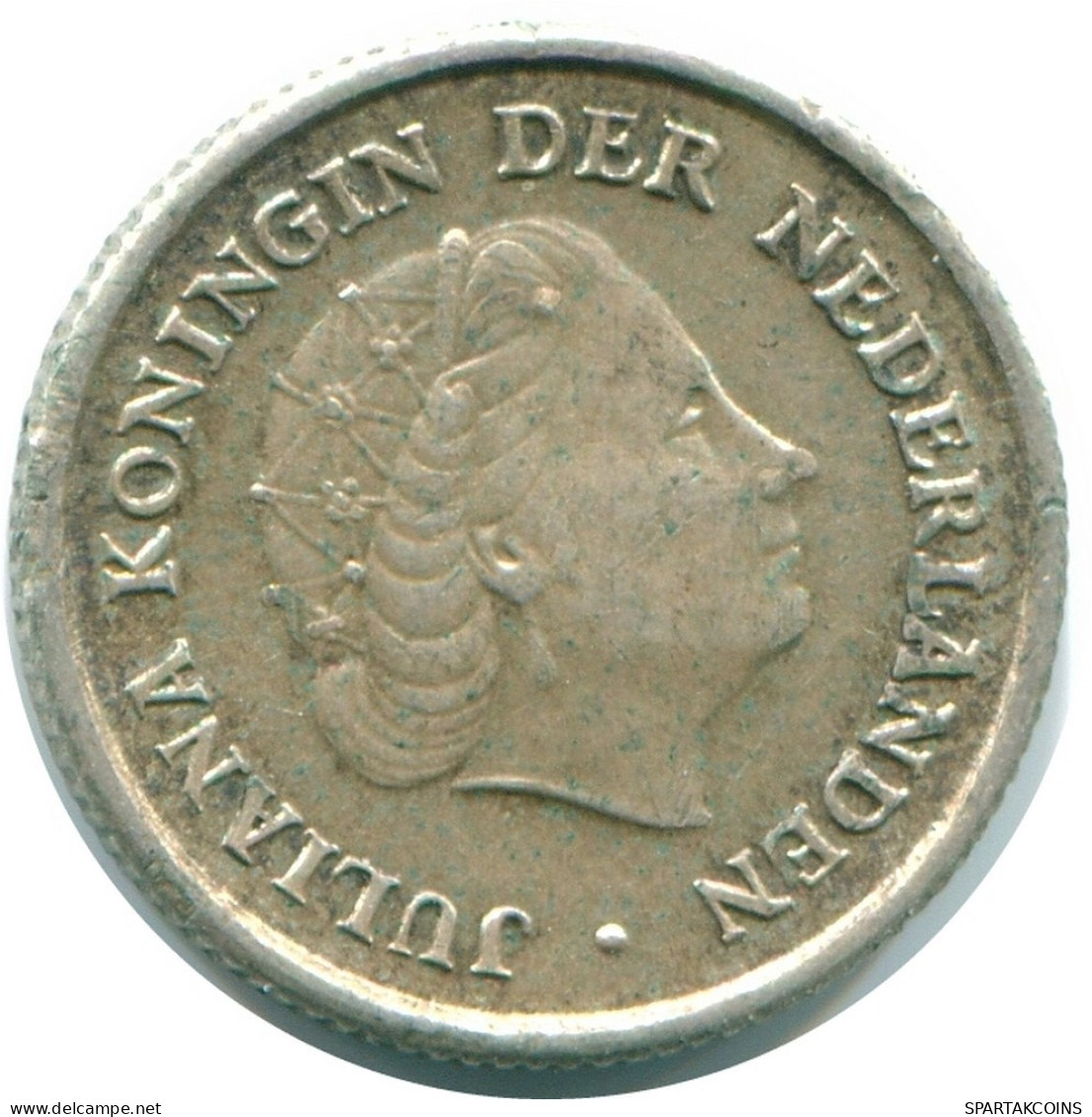 1/10 GULDEN 1956 NIEDERLÄNDISCHE ANTILLEN SILBER Koloniale Münze #NL12106.3.D.A - Niederländische Antillen