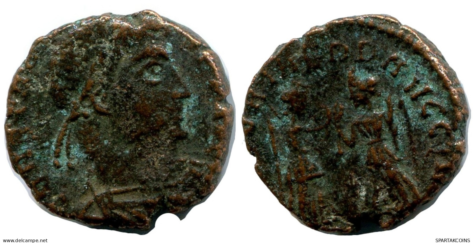 CONSTANTIUS II MINT UNCERTAIN FOUND IN IHNASYAH HOARD EGYPT #ANC10037.14.D.A - The Christian Empire (307 AD To 363 AD)