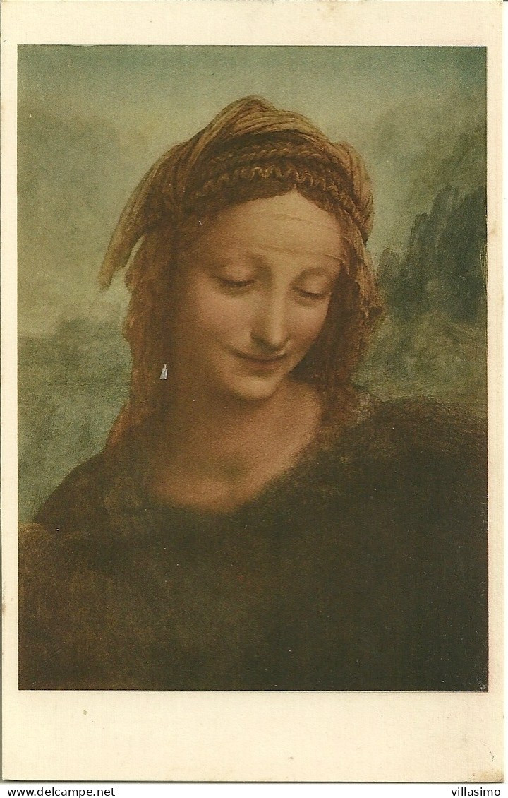 Santa Anna - Dettaglio - Leonardo Da Vinci - Louvre, Parigi - N.V. - Pintura & Cuadros