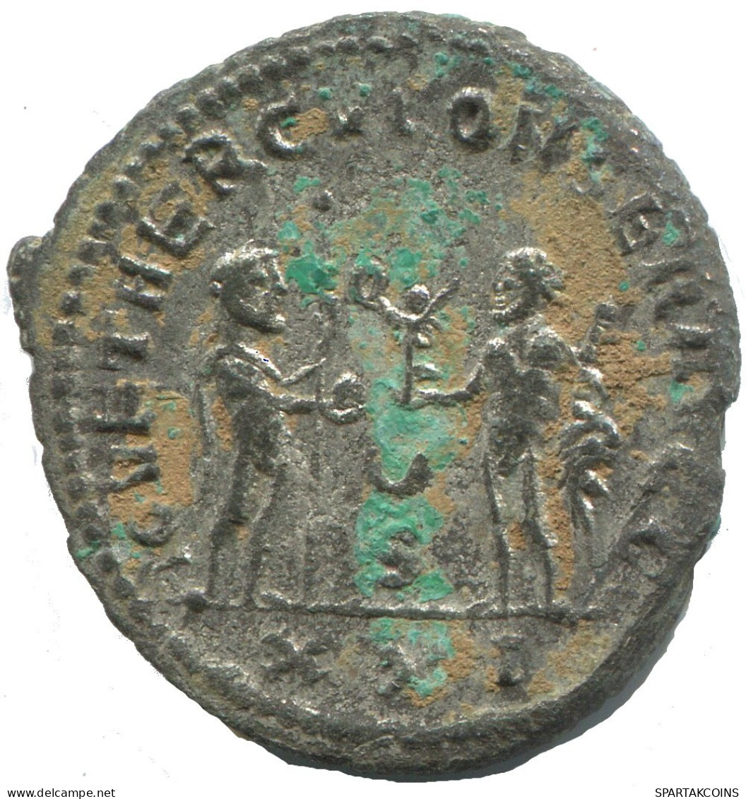 MAXIMIANUS SISCIA S XXI AD285-295 SILVERED ROMAN Moneda 3.6g/21mm #ANT2680.41.E.A - Die Tetrarchie Und Konstantin Der Große (284 / 307)