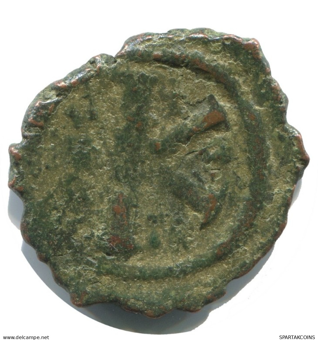 FLAVIUS JUSTINUS II 1/2 FOLLIS BYZANTINISCHE Münze  3.9g/25mm #AB341.9.D.A - Bizantine