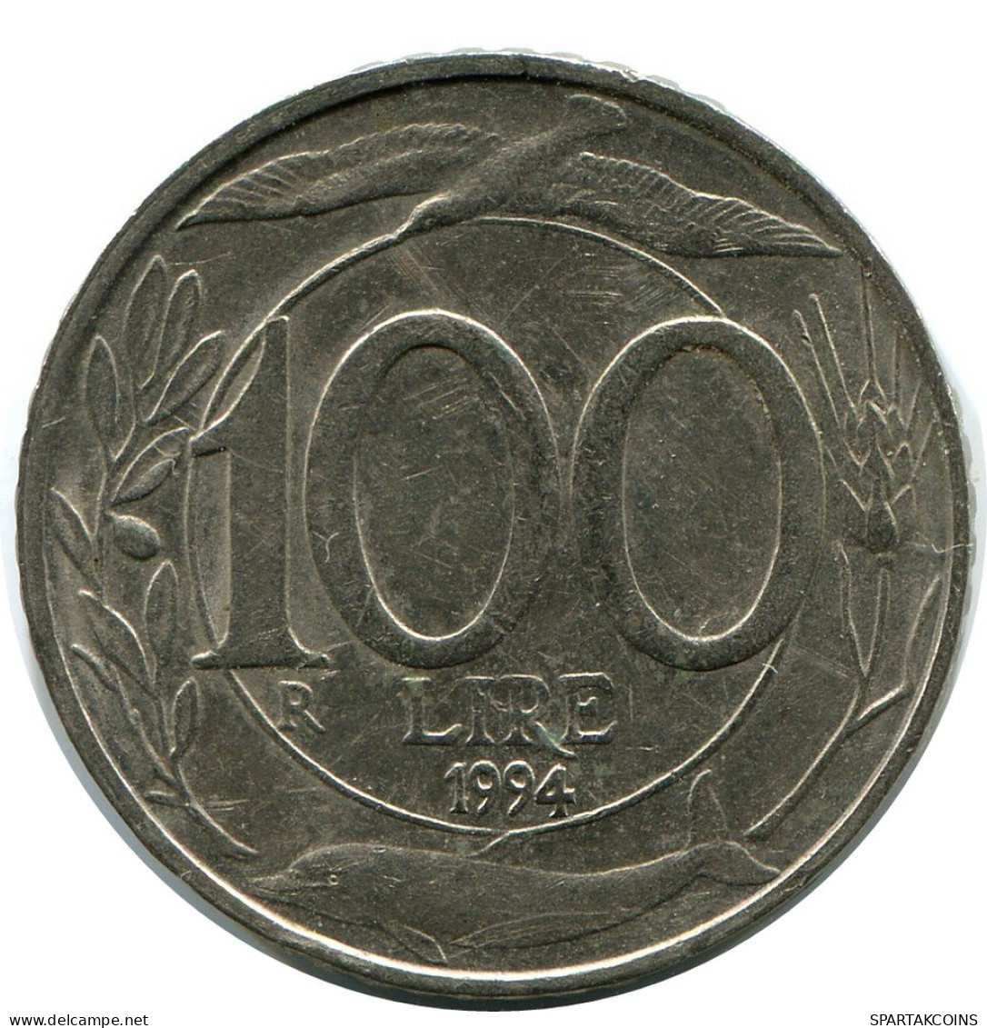 100 LIRE 1994 ITALIA ITALY Moneda #AZ524.E.A - 100 Liras