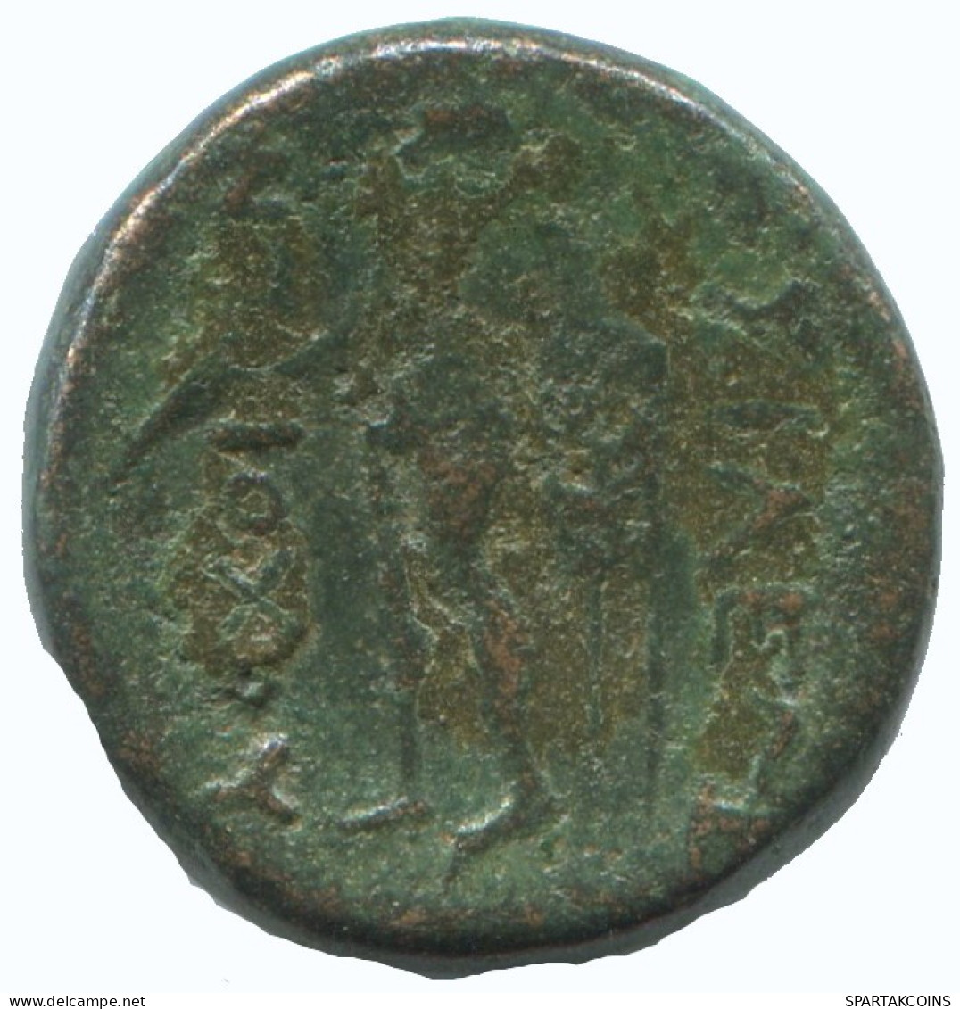 Auténtico ORIGINAL GRIEGO ANTIGUO Moneda 2.8g/15mm #AA108.13.E.A - Griechische Münzen