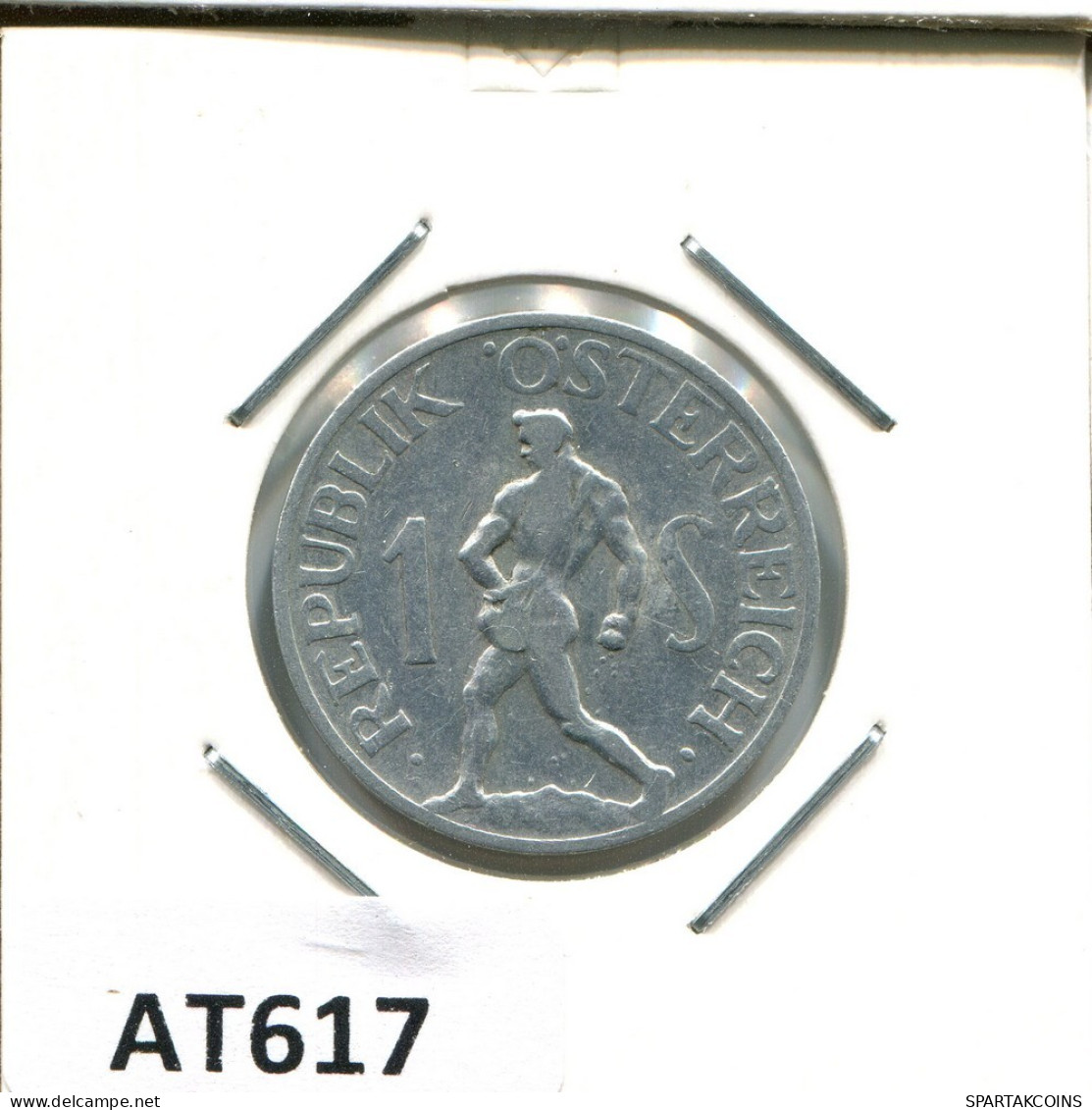 1 SCHILLING 1946 AUSTRIA Moneda #AT617.E.A - Oesterreich