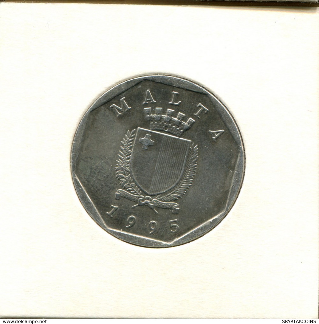 50 CENTS 1995 MALTA Moneda #AS640.E.A - Malta