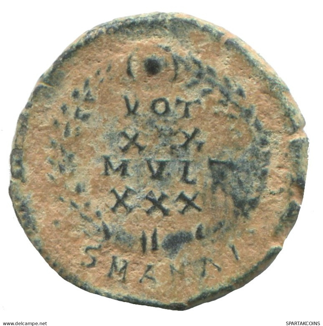 CONSTANTIUS I ANTIOCH SMANAI VOT XX MVLT XXX 1.9g/16mm #ANN1438.10.E.A - The Tetrarchy (284 AD To 307 AD)