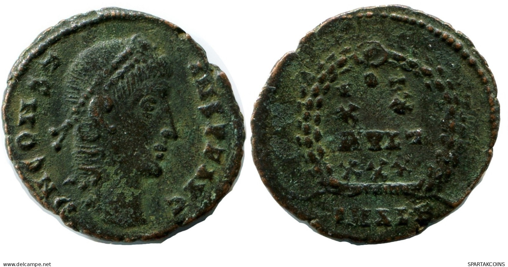 CONSTANS MINTED IN ALEKSANDRIA FROM THE ROYAL ONTARIO MUSEUM #ANC11365.14.E.A - The Christian Empire (307 AD Tot 363 AD)