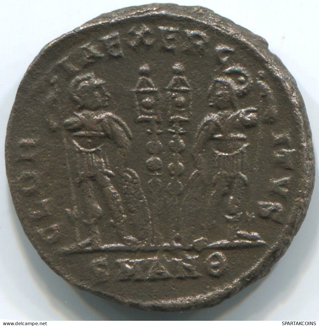 Authentische Antike Spätrömische Münze RÖMISCHE Münze 2.6g/17mm #ANT2189.14.D.A - The End Of Empire (363 AD To 476 AD)