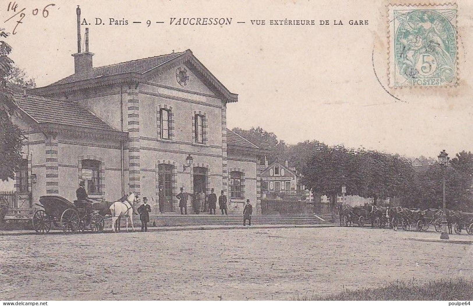 La Gare : Vue Extérieure - Vaucresson