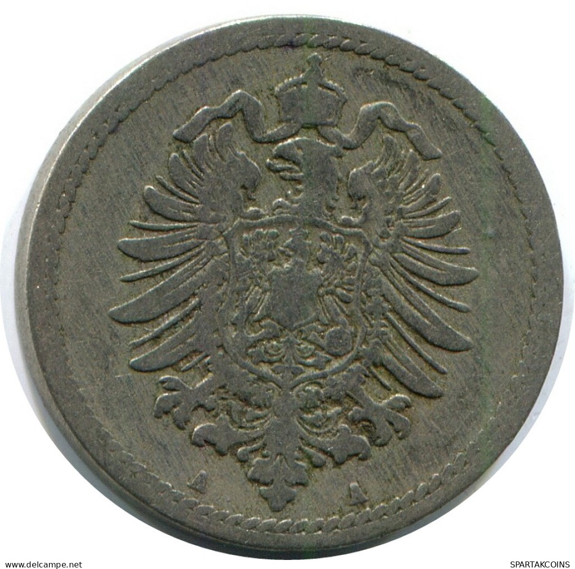 5 PFENNIG 1889 A ALLEMAGNE Pièce GERMANY #DB186.F.A - 5 Pfennig