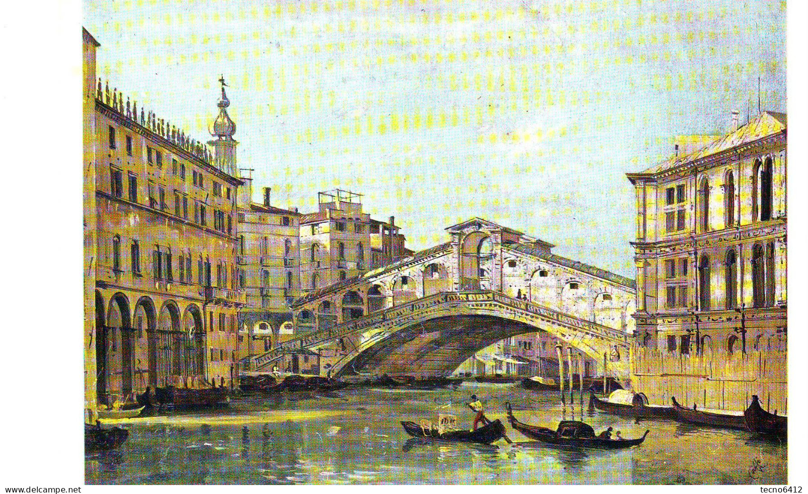 Venezia - Il Ponte Di Rialto - Non Viaggiata - Venezia (Venice)