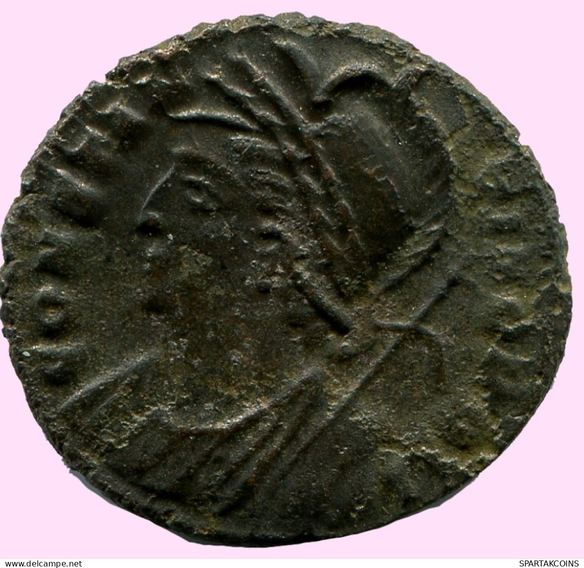 CONSTANTINUS I CONSTANTINOPOLI FOLLIS Ancient ROMAN Coin #ANC12083.25.U.A - Der Christlischen Kaiser (307 / 363)