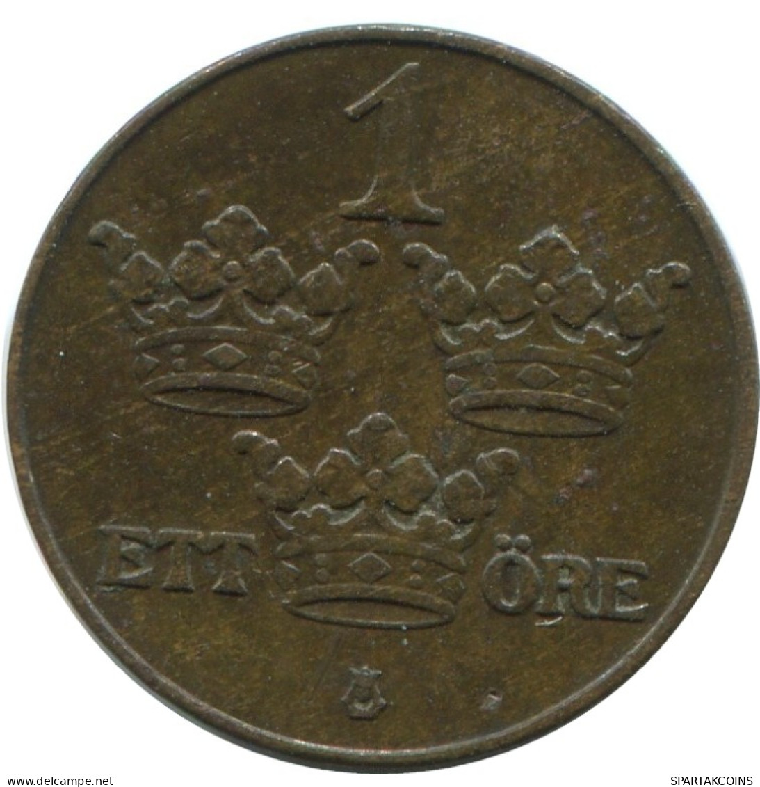 1 ORE 1910 SUECIA SWEDEN Moneda #AD346.2.E.A - Suecia