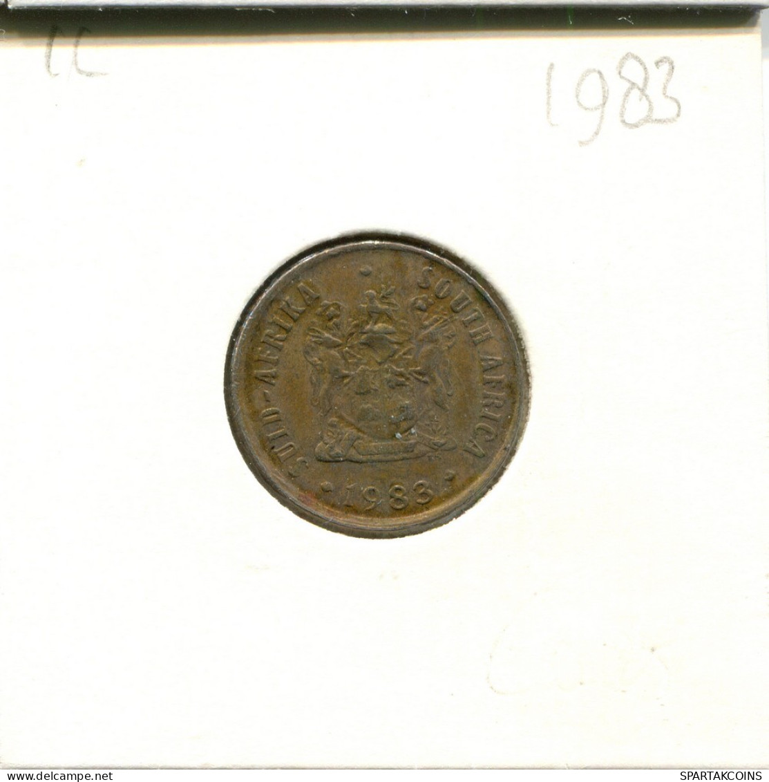 1 CENT 1983 SOUTH AFRICA Coin #AT084.U.A - South Africa