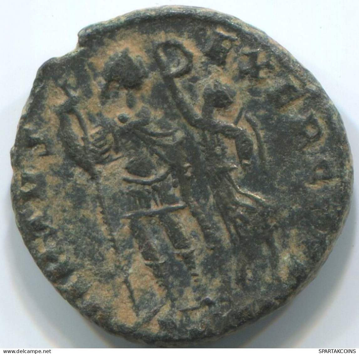 LATE ROMAN EMPIRE Coin Ancient Authentic Roman Coin 2.1g/16mm #ANT2383.14.U.A - El Bajo Imperio Romano (363 / 476)