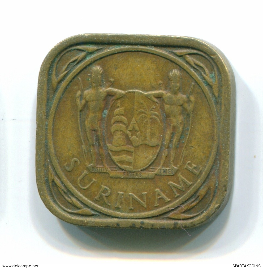 5 CENTS 1962 SURINAM NIEDERLANDE Nickel-Brass Koloniale Münze #S12627.D.A - Surinam 1975 - ...