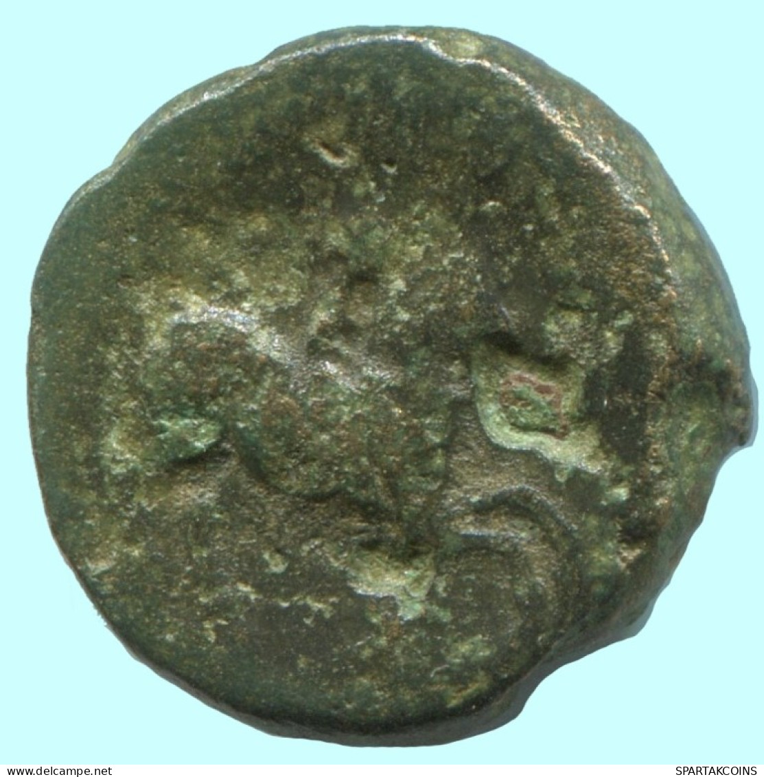 HORSEMAN AUTHENTIC ORIGINAL ANCIENT GREEK Coin 5.2g/17mm #AF933.12.U.A - Grecques