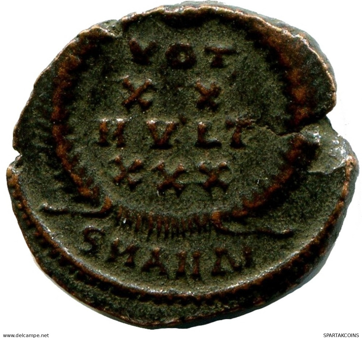 CONSTANTIUS II MINTED IN ANTIOCH FROM THE ROYAL ONTARIO MUSEUM #ANC11240.14.U.A - The Christian Empire (307 AD To 363 AD)