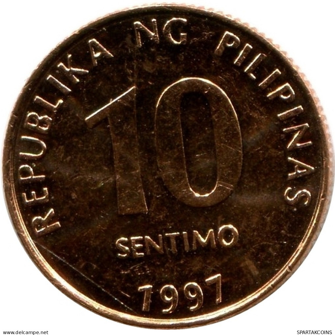 10 CENTIMO 1997 PHILIPPINES UNC Pièce #M10038.F.A - Filippijnen