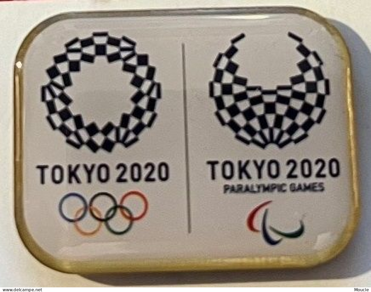 ATTENTION C'EST UN AIMANT - JEUX OLYMPIQUES - OLYMPICS GAMES - PARALYMPIC GAMES - TOKYO 2022 - LOGOS -  (BOITE BLANCO) - Jeux Olympiques