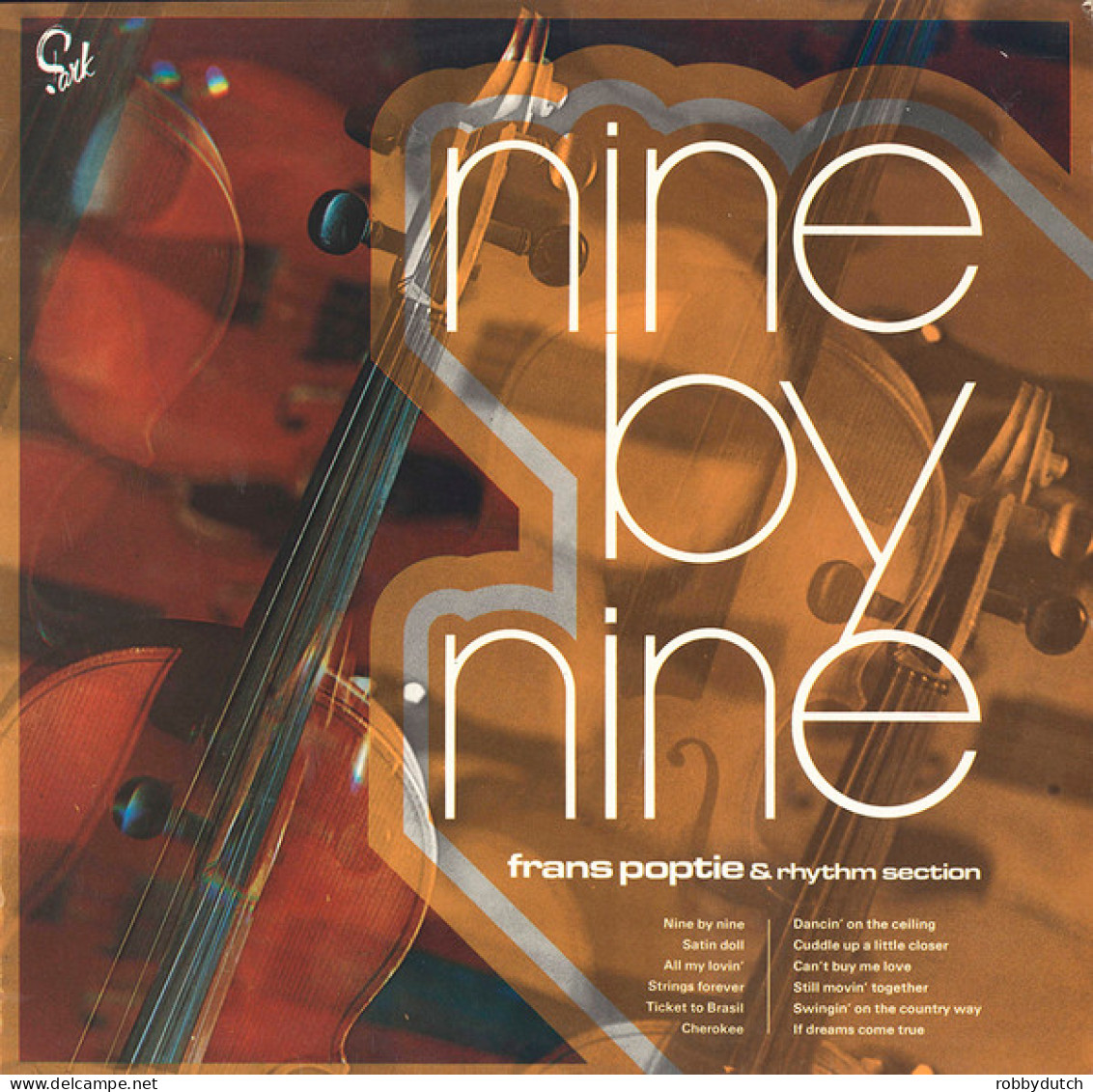 * LP *  FRANS POPTIE & RHYTHM SECTION - NINE BY NINE (Holland 1971 EX-) - Jazz