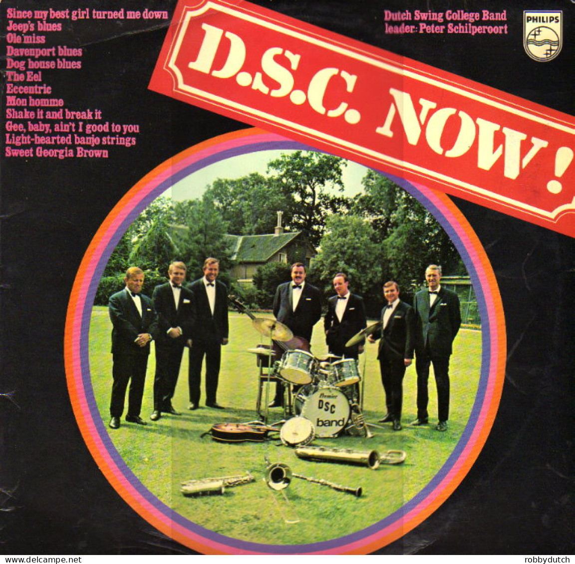 * LP *  DUTCH SWING COLLEGE BAND - D.S.C. NOW! (Holland 1969) - Jazz