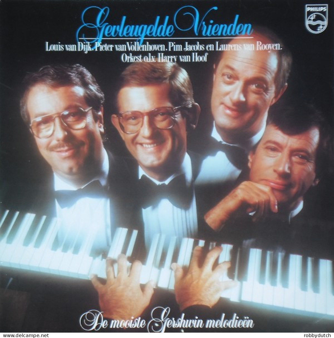 * LP *  GEVLEUGELDE VRIENDEN - DE MOOISTE GERSHWIN MELODIEËN (Holland 1987 EX-) - Jazz