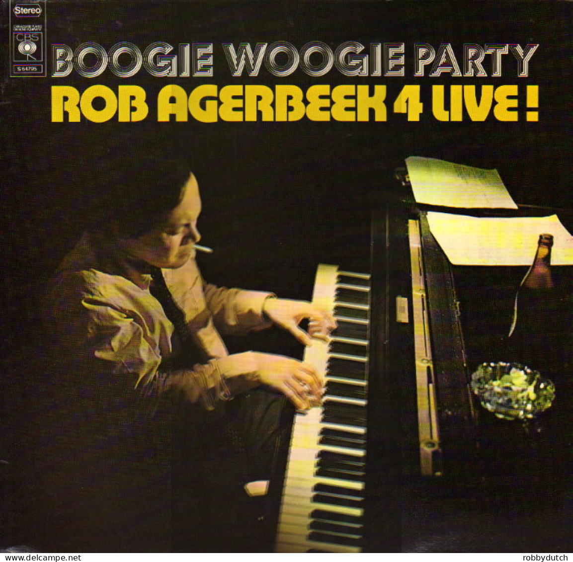 * LP *  ROB AGERBEEK - 4 LIVE (Holland 1971 EX!!) - Jazz