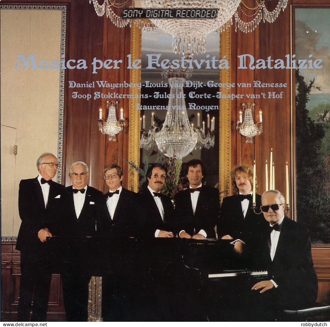 * LP *  7 FAMOUS PIANO PLAYERS - MUSICA PER LE FESTIVITA NATALIZIE (Holland 1982 EX!!) - Canzoni Di Natale