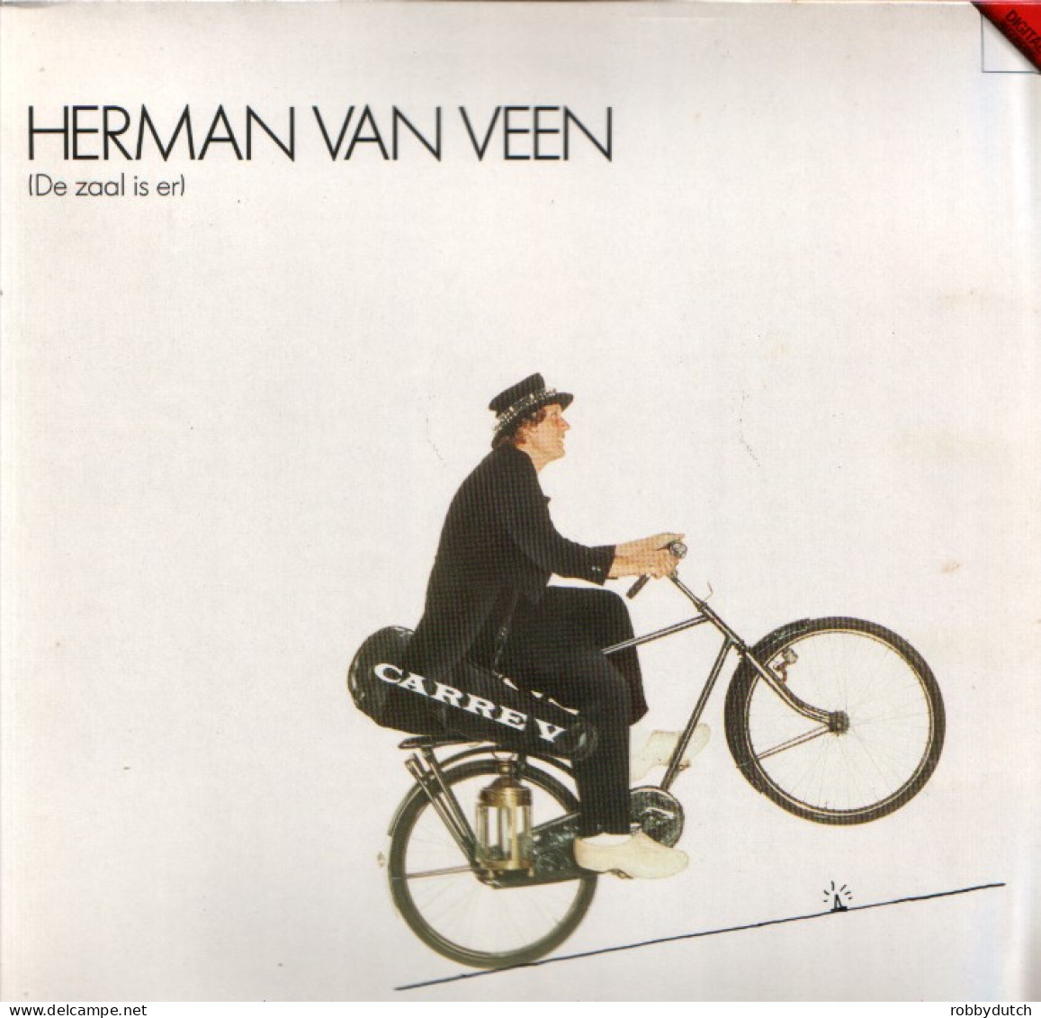 * LP *  HERMAN VAN VEEN - CARRÉ V - DE ZAAL IS ER (Holland 1987 EX) - Humor, Cabaret