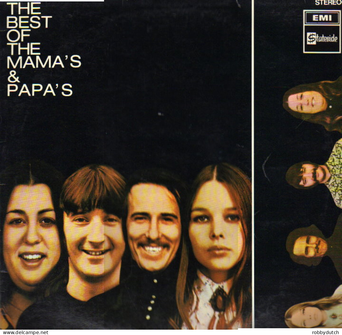 * LP *  THE BEST OF THE MAMA'S & PAPA'S (Holland 1973 EX-) - Disco & Pop