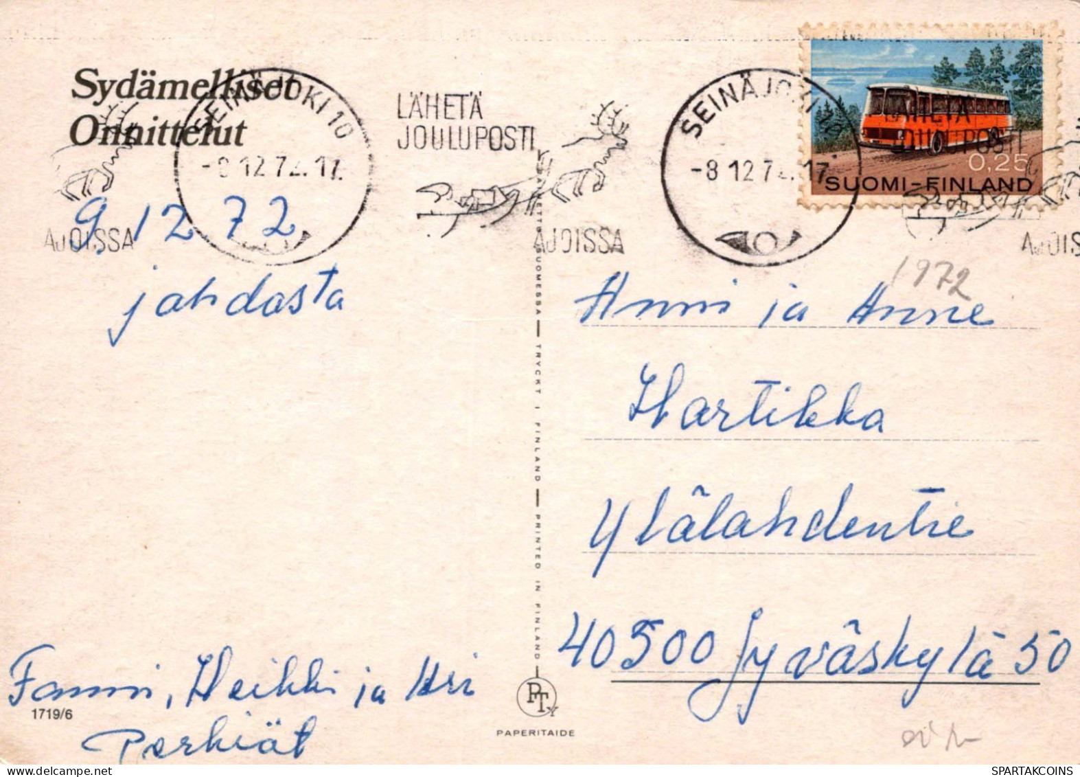 FLORES Vintage Tarjeta Postal CPSM #PAR899.A - Bloemen