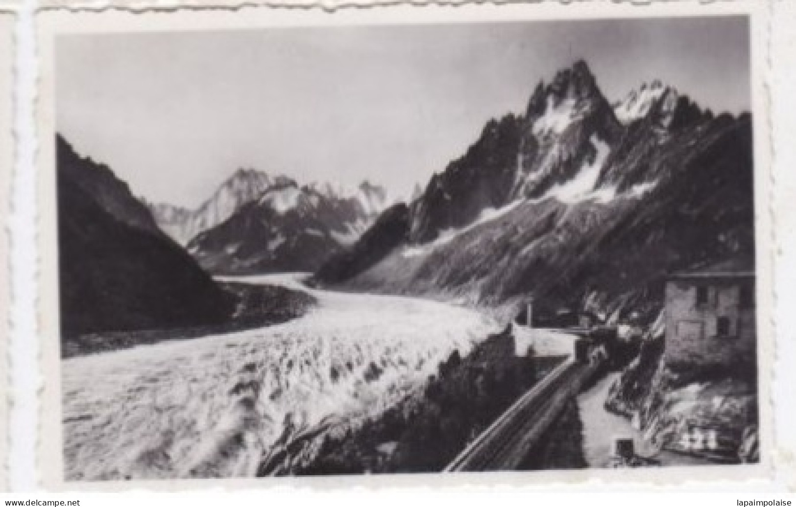 2 Photos Savoie Vue Générale Et Le Brévent La Mer De Glace Et La Guerre Du Montenvers Réf 29799 - Anonyme Personen