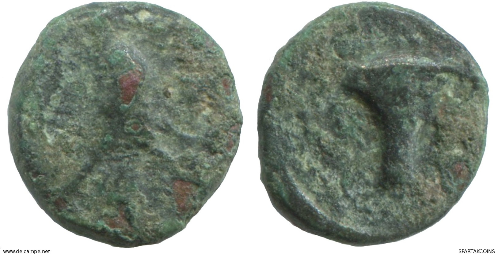AEOLIS KYME GRIEGO ANTIGUO Moneda 1g/11mm #SAV1241.11.E.A - Griechische Münzen
