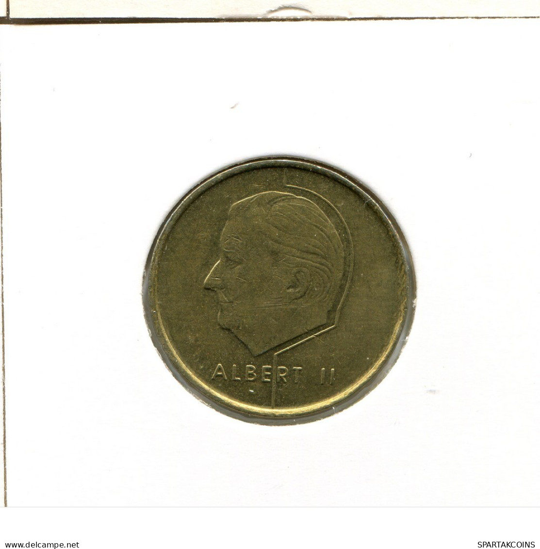 5 FRANCS 1998 DUTCH Text BELGIUM Coin #AU114.U.A - 5 Francs