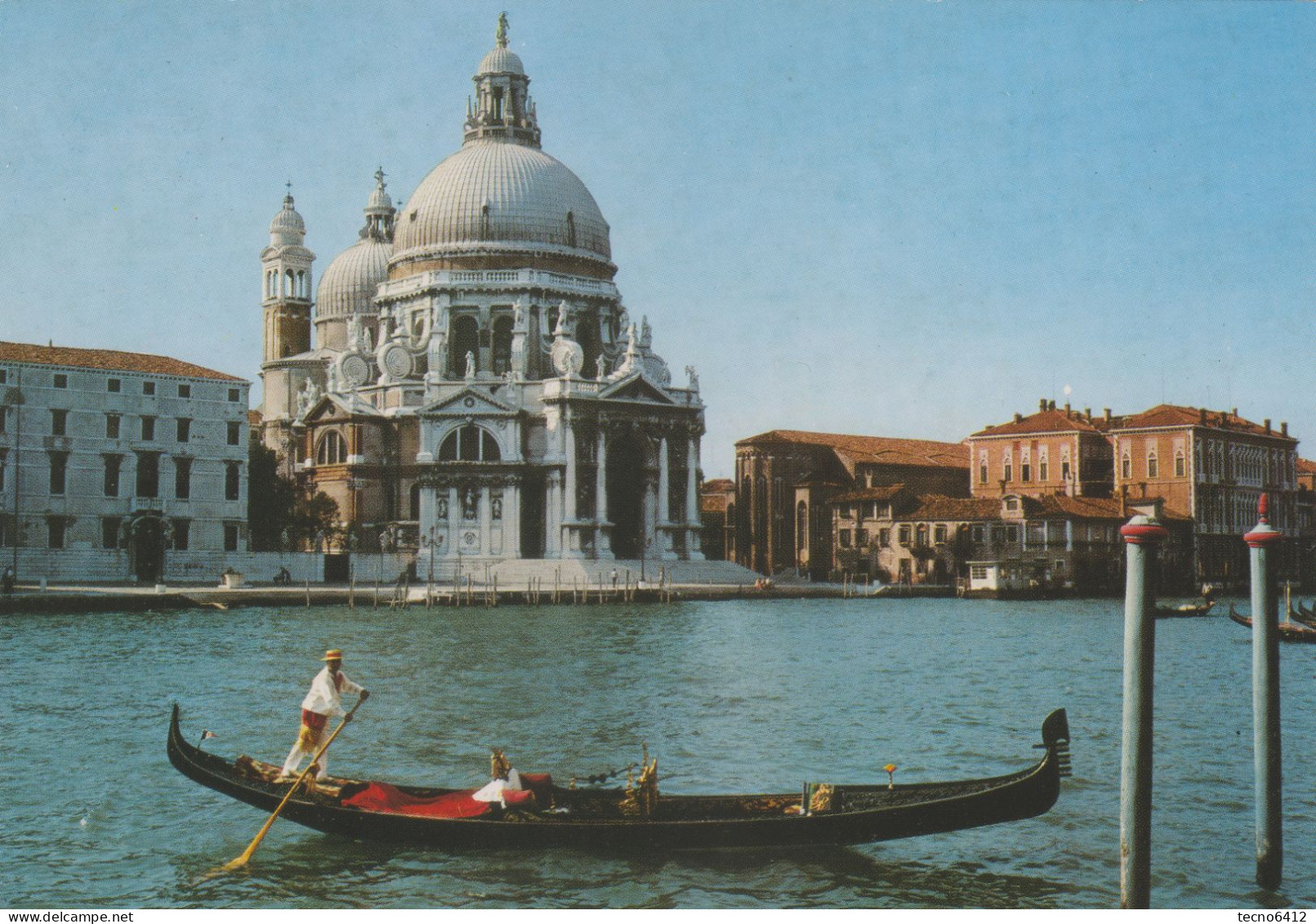 Venezia - Basilica Della Salute - Viaggiata - Venetië (Venice)