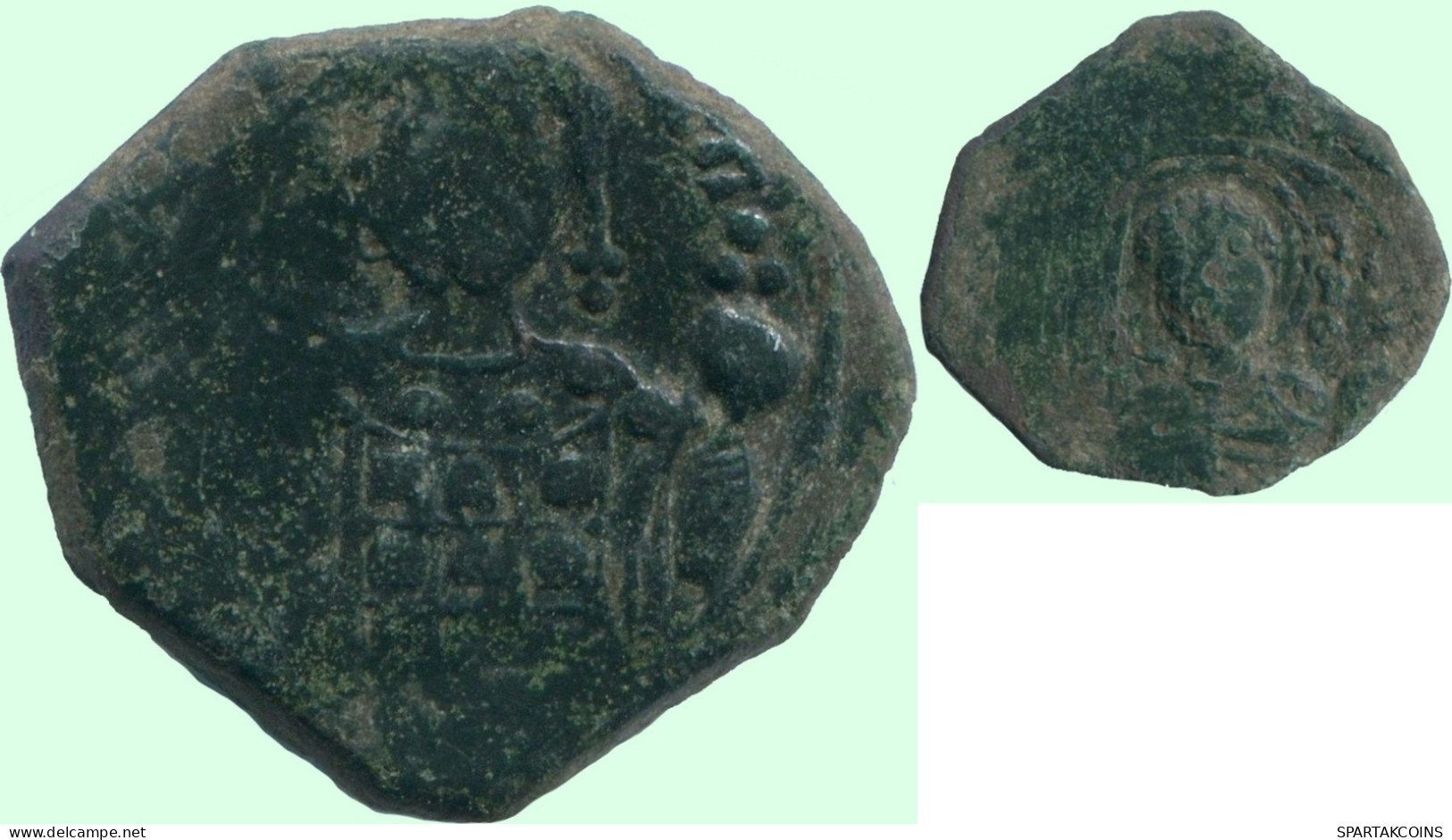 Authentique Original Antique BYZANTIN EMPIRE Pièce 2.2g/17.02mm #ANC13603.16.F.A - Byzantinische Münzen