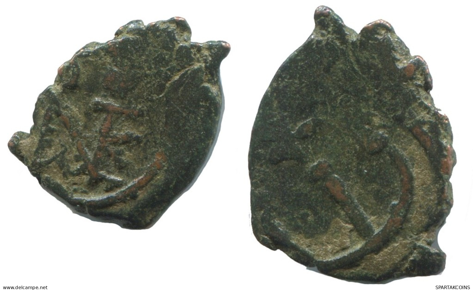 FLAVIUS JUSTINUS II CYZICUS FOLLIS BYZANTINISCHE Münze  1.5g/13mm #AF807.12.D.A - Byzantines