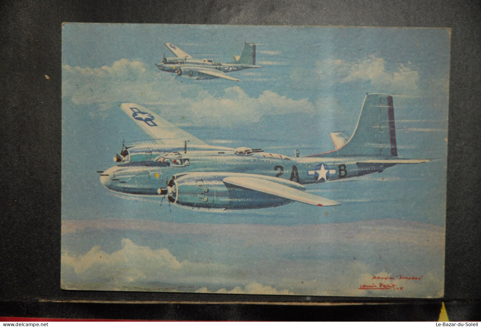 CP,  ILLUSTRATEUR, Louis Petit, Avion, Aviation, DouglasA.26 INVADER, Série IV, Collection Des Avions Alliés - 1939-1945: 2ème Guerre