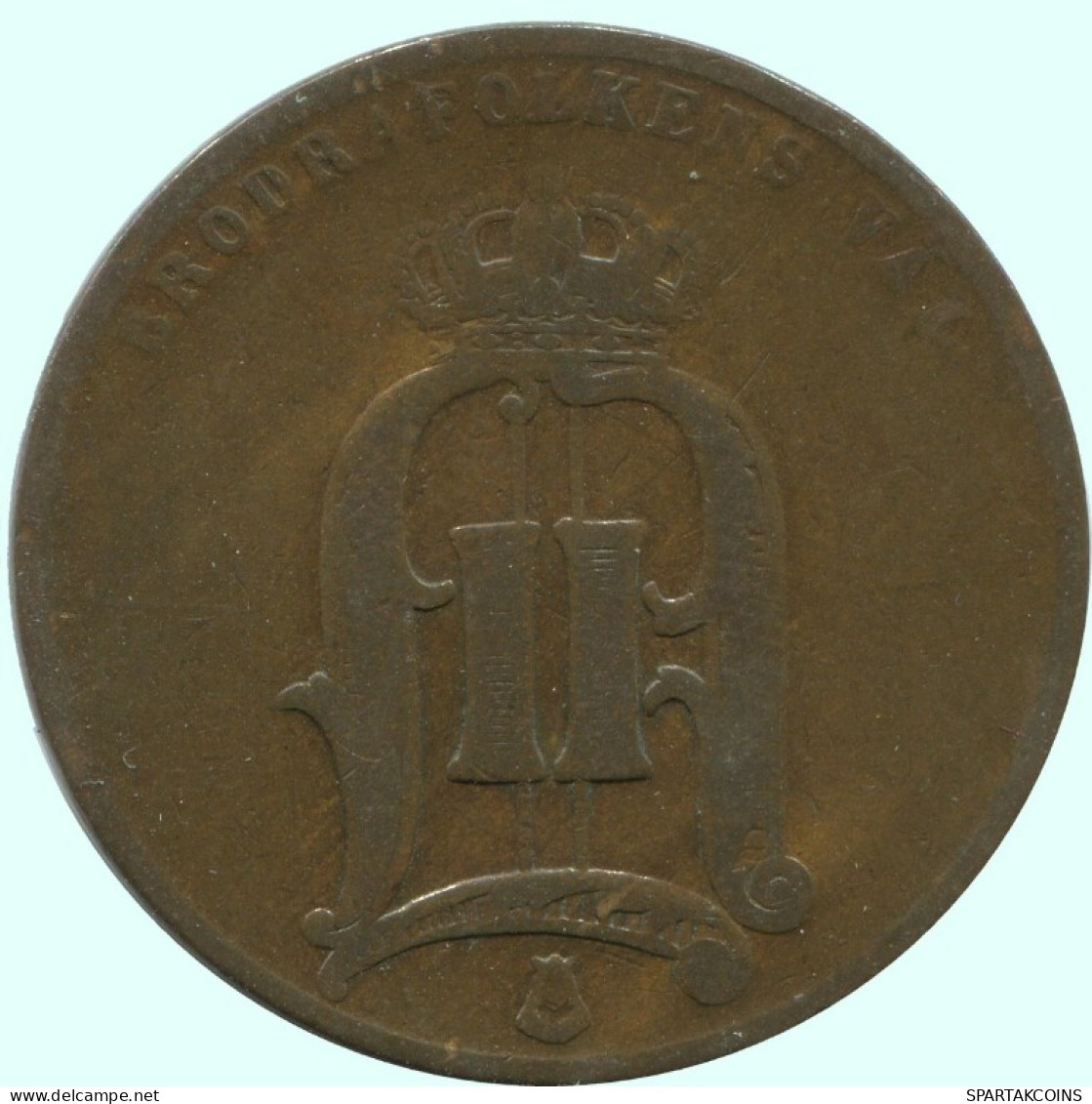 5 ORE 1878 SWEDEN Coin #AC590.2.U.A - Sweden
