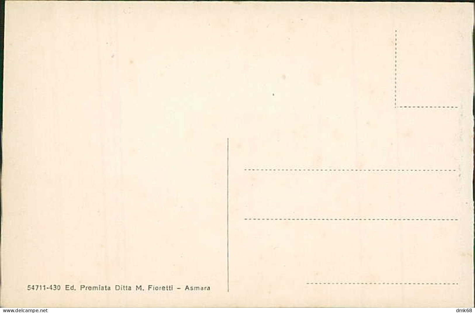 AFRICA - ERITREA - MASSAWA / MASSAUA - INTERNO DELLA CITTA' ARABA  - ED. M. FIORETTI - 1920s (12565) - Erythrée