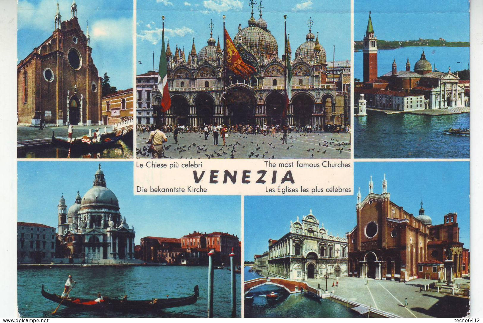 Venezia - Vedutine - Viaggiata - Venezia