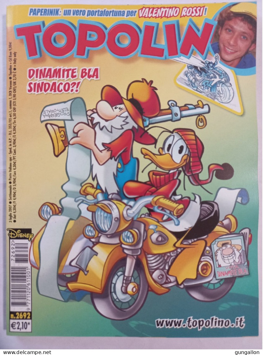 Topolino (Mondadori 2007) N. 2692 - Disney