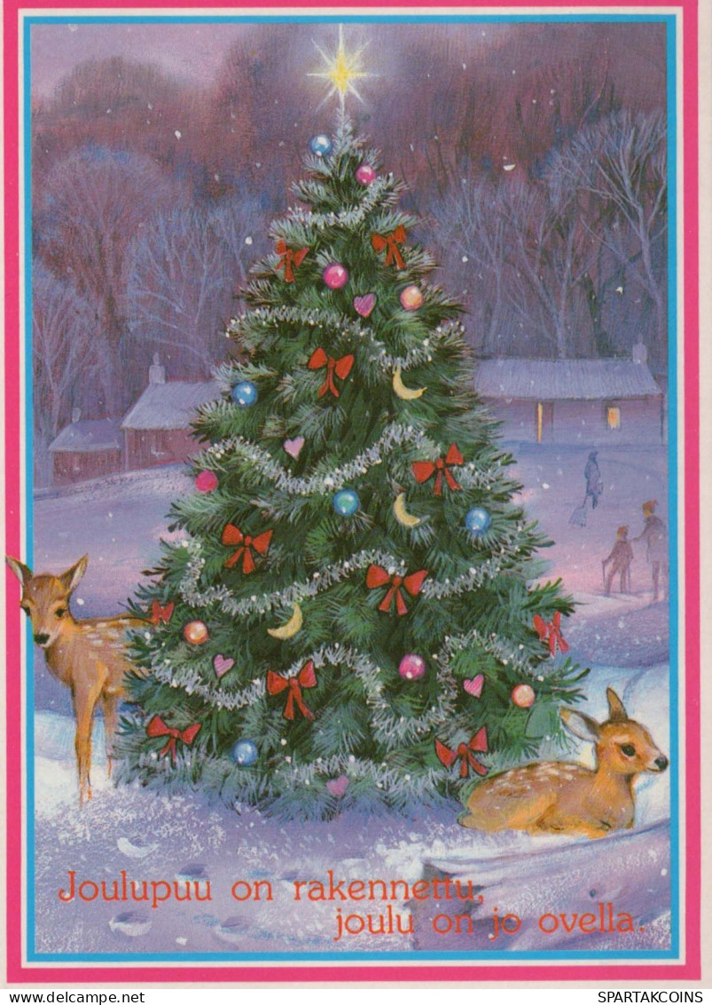 Happy New Year Christmas Vintage Postcard CPSM #PAV212.A - Nouvel An
