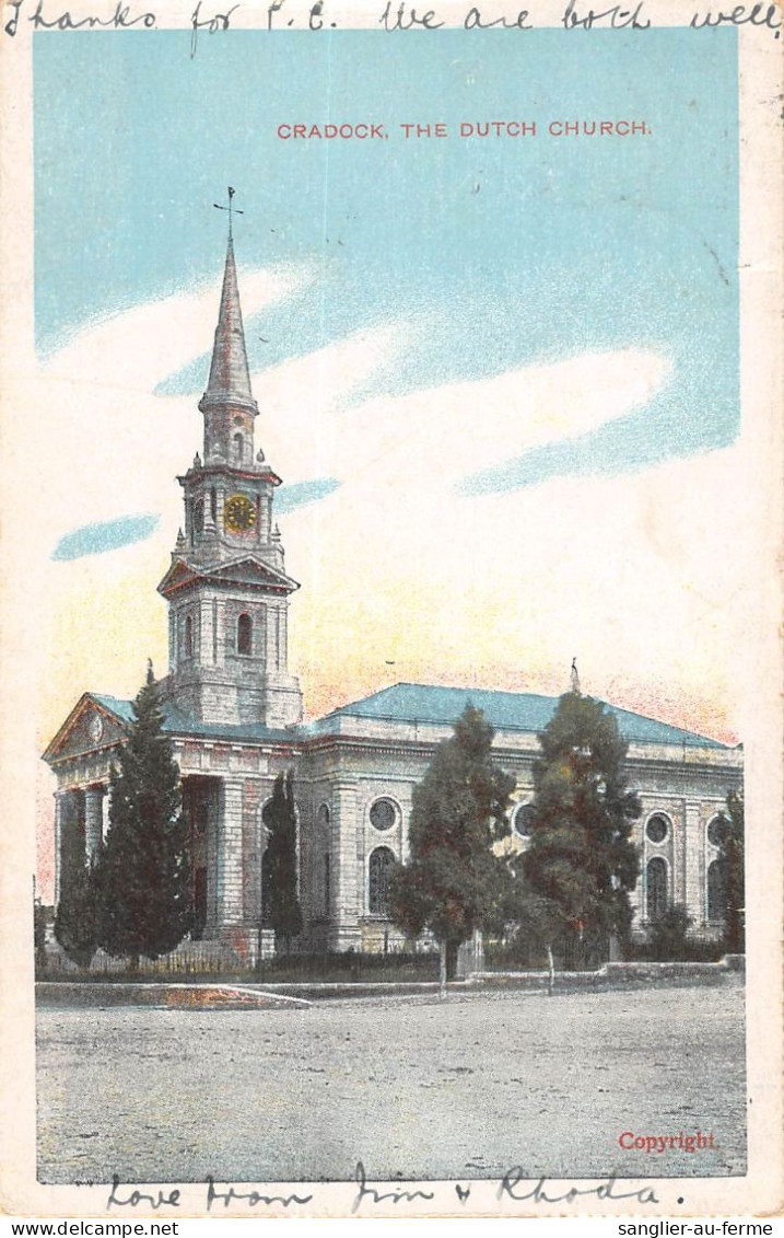 CPA / AFRIQUE DU SUD / CRADOCK / THE DUTCH CHURCH - Südafrika