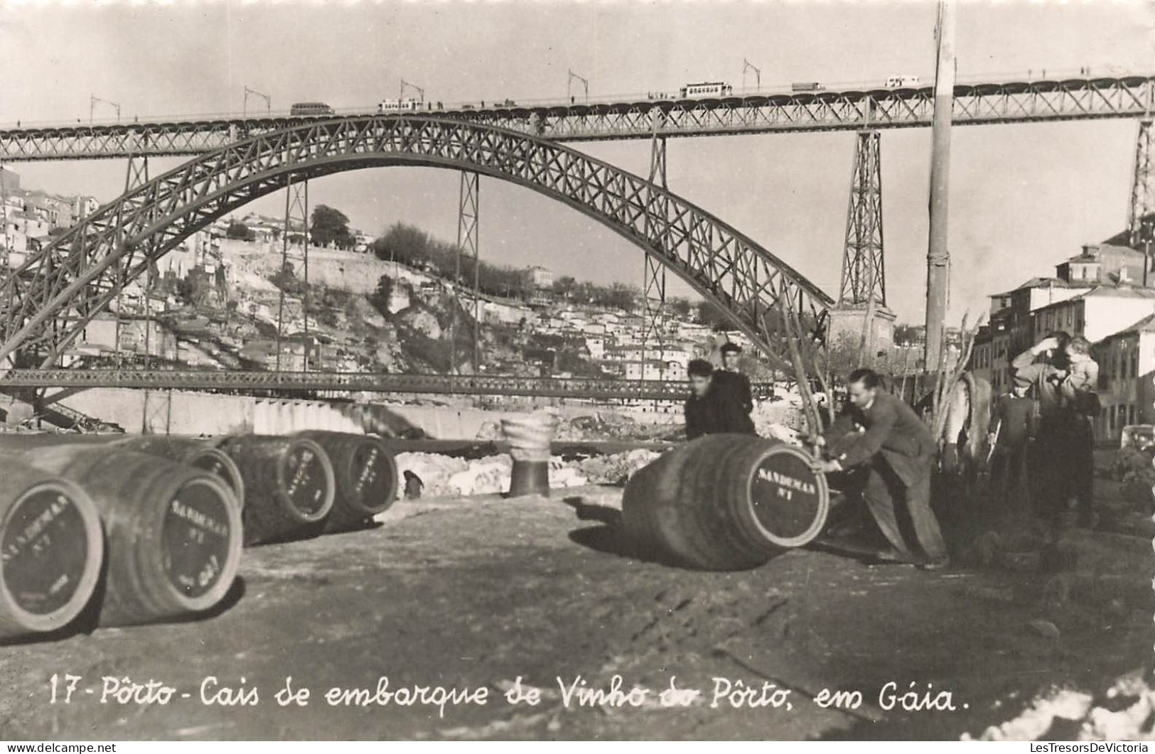 PORTUGAL - Porto Cais De Embarque De Vinko De Porto - En Gaia - Animé- Carte Postale Ancienne - Porto